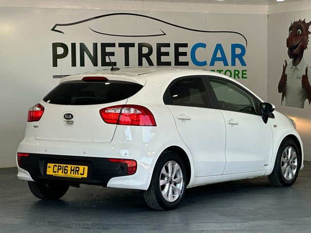 Kia RIO 1.25 Sr7 Hatchback Euro 6 84 Bh White #6