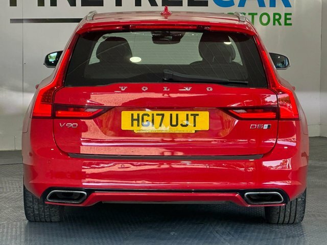 Volvo V90 2.0 D5 Powerpulse R-design Estate Red #6