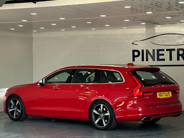 Volvo V90 2.0 D5 Powerpulse R-design Estate Red #5