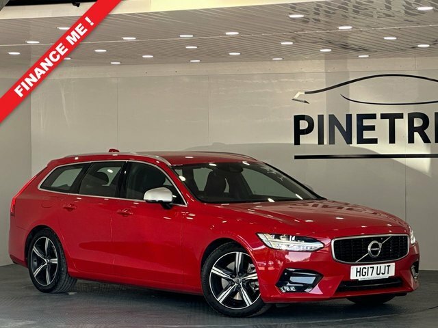 Volvo V90 2.0 D5 Powerpulse R-design Estate HG17UJT Red