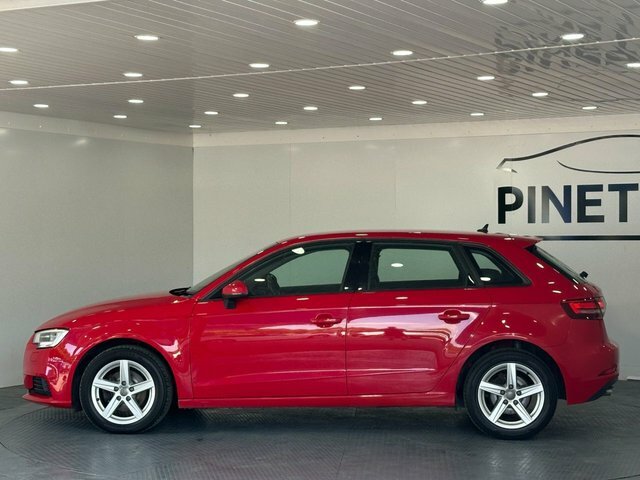 Audi A3 1.6 Tdi 30 Se Technik Sportback CU19UKA Red #3