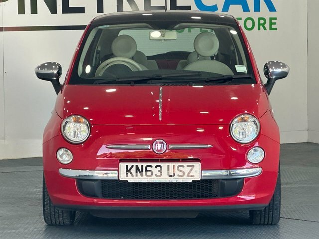 Fiat 500 1.2 Lounge Hatchback Euro 6 S S Red