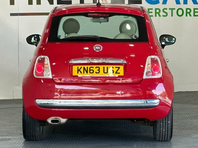 Fiat 500 1.2 Lounge Hatchback Euro 6 S S Red #6