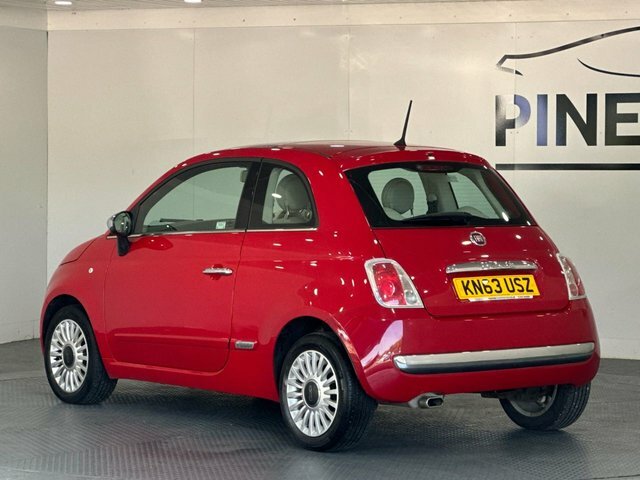 Fiat 500 1.2 Lounge Hatchback Euro 6 S S Red #5