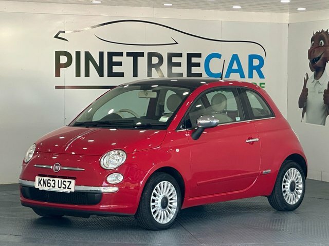 Fiat 500 1.2 Lounge Hatchback Euro 6 S S Red #2
