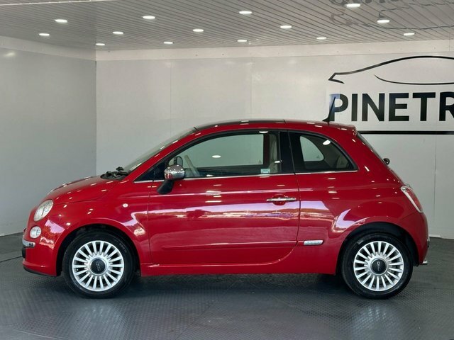 Fiat 500 1.2 Lounge Hatchback Euro 6 S S Red #3
