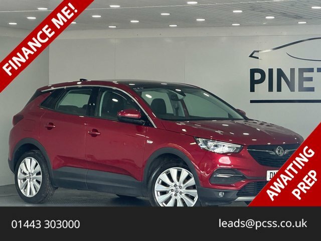 Vauxhall Grandland X 1.5 Turbo D Blueinjection Elite Nav Suv Red