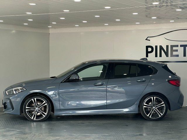 BMW 1 Series 2.0 118D M Sport Hatchback Euro 6 VK69XZJ Grey #4