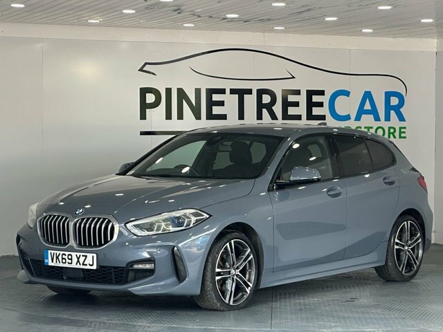 BMW 1 Series 2.0 118D M Sport Hatchback Euro 6 VK69XZJ Grey #3