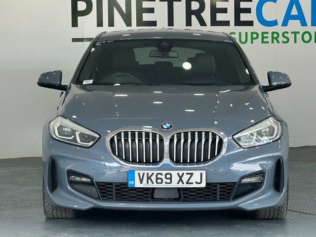 BMW 1 Series 2.0 118D M Sport Hatchback Euro 6 VK69XZJ Grey #2