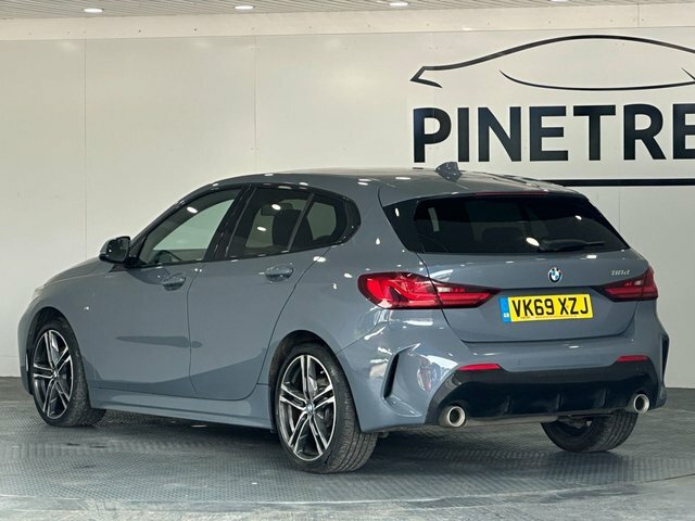 BMW 1 Series 2.0 118D M Sport Hatchback Euro 6 VK69XZJ Grey #6