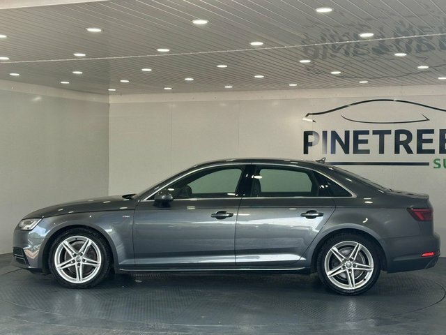Audi A4 1.4 Tfsi S Line Saloon Euro 6 S Grey #4