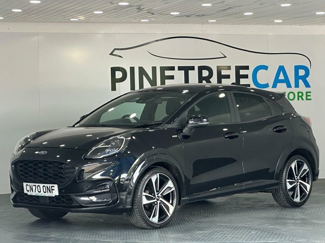 Ford Puma 1.0T Ecoboost Mhev St-line X Suv CN70ONF Black #2