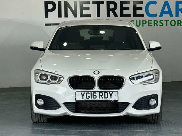 BMW 1 Series 1.5 116D M Sport Hatchback Euro YG16RDY White #2