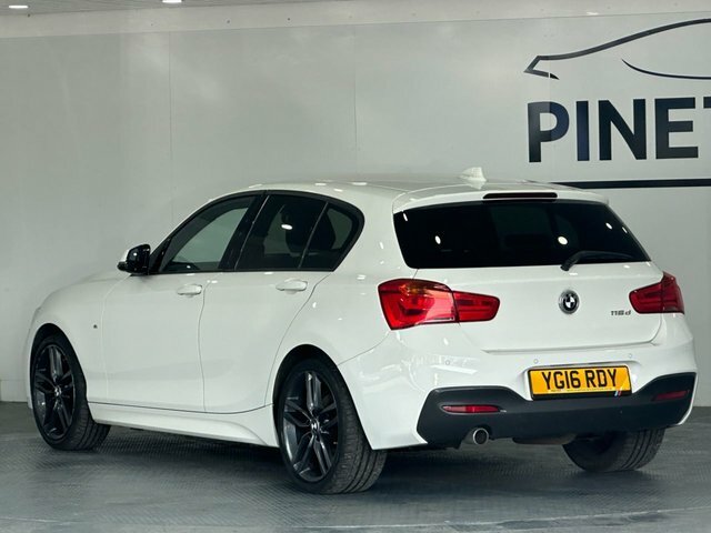 BMW 1 Series 1.5 116D M Sport Hatchback Euro YG16RDY White #6