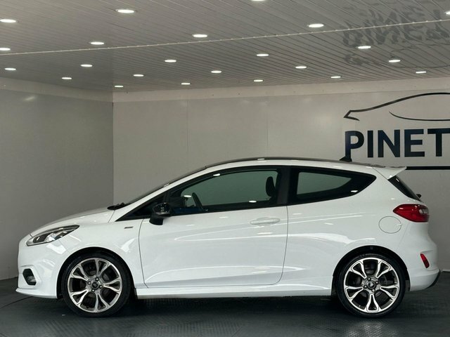Ford Fiesta 1.0T Ecoboost Gpf St-line Hatchback Man CA19UUK White #3