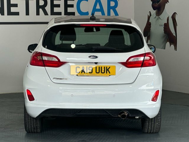 Ford Fiesta 1.0T Ecoboost Gpf St-line Hatchback Man CA19UUK White #6
