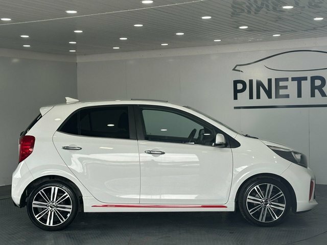 Kia Picanto 1.25 Gt-line S Hatchback Euro 6 White #4