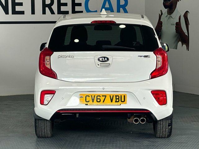 Kia Picanto 1.25 Gt-line S Hatchback Euro 6 White #6