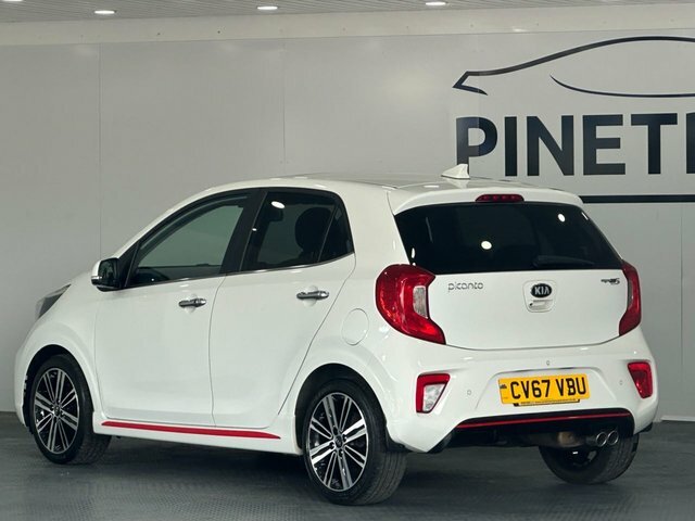 Kia Picanto 1.25 Gt-line S Hatchback Euro 6 White #5