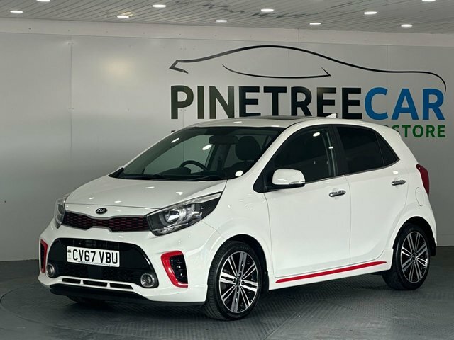Kia Picanto 1.25 Gt-line S Hatchback Euro 6 White #2