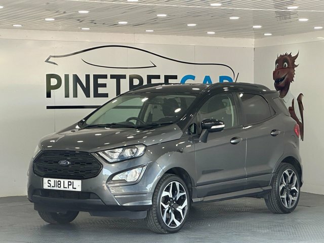 Ford Ecosport 1.0T Ecoboost St-line Suv Euro 6 SJ18LPL Grey #3