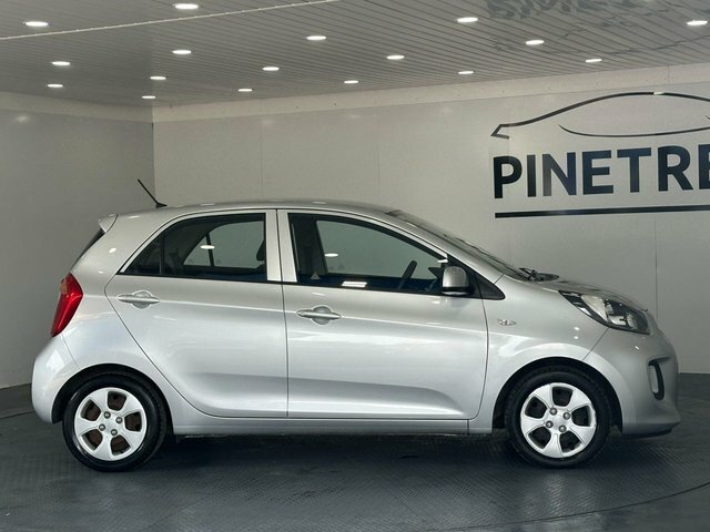 Kia Picanto 1.0 1 Air Hatchback Euro 6 65 B Silver #4