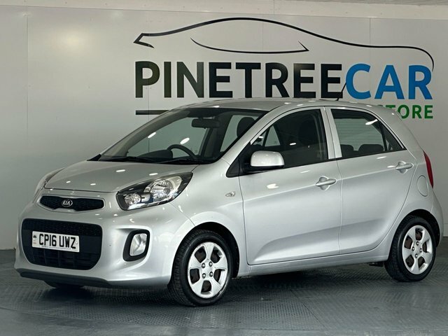 Kia Picanto 1.0 1 Air Hatchback Euro 6 65 B Silver #2