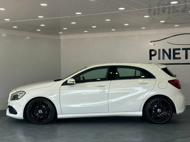 Mercedes-Benz A Class 1.6 A200 Amg Line Premium Hatchback 7 White #3