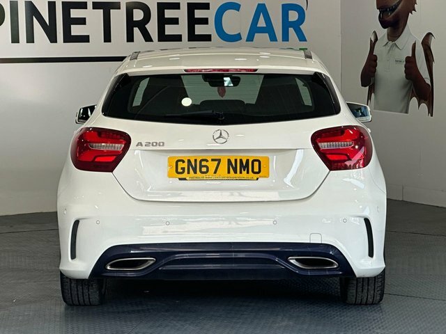 Mercedes-Benz A Class 1.6 A200 Amg Line Premium Hatchback 7 White #6