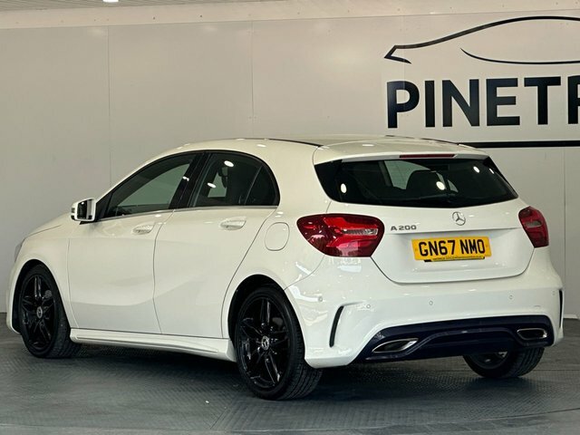 Mercedes-Benz A Class 1.6 A200 Amg Line Premium Hatchback 7 White #5