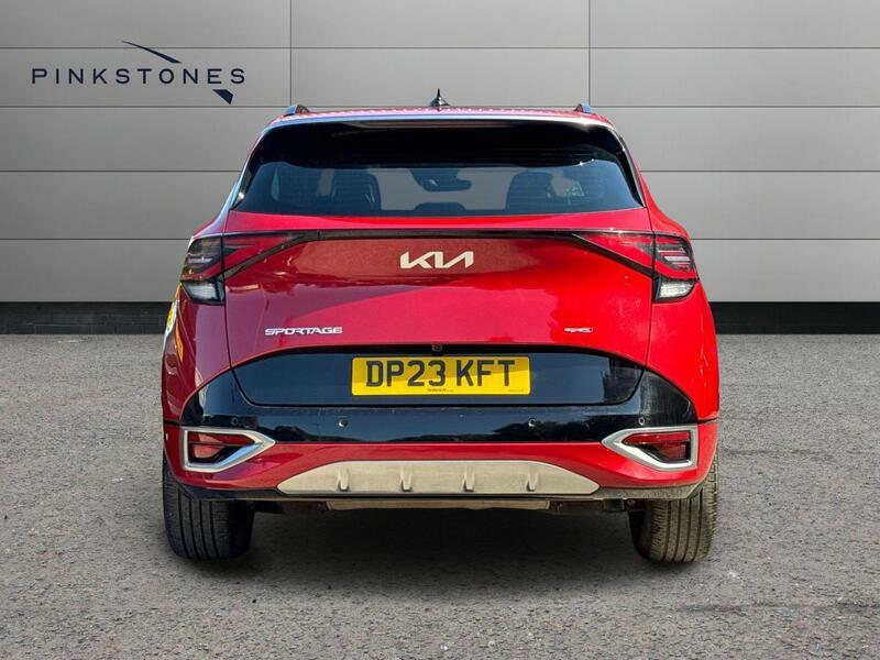 Kia Sportage 1.6 H T-gdi Gt-line S Euro 6 Ss DP23KFT Red #4