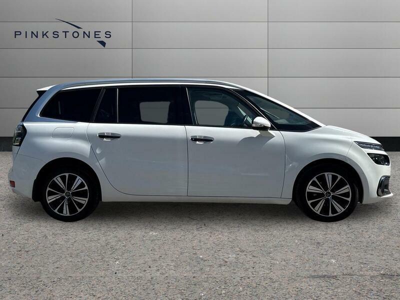 Citroen Grand C4 Picasso 1.2 Puretech Flair Euro 6 Ss White #2
