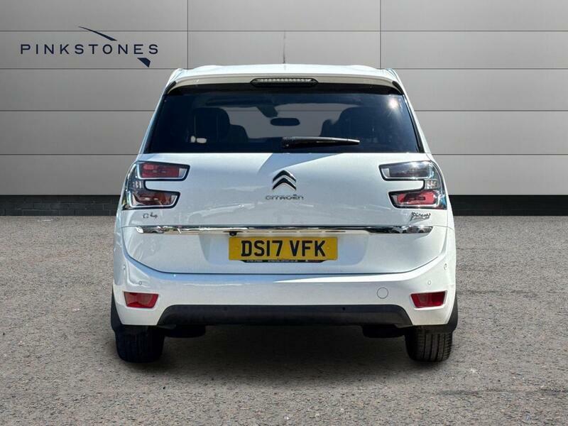 Citroen Grand C4 Picasso 1.2 Puretech Flair Euro 6 Ss White #4