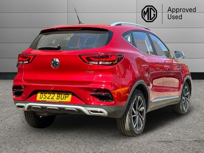 MG ZS 1.5 Vti-tech Exclusive Euro 6 Ss DS22BUP Red #3