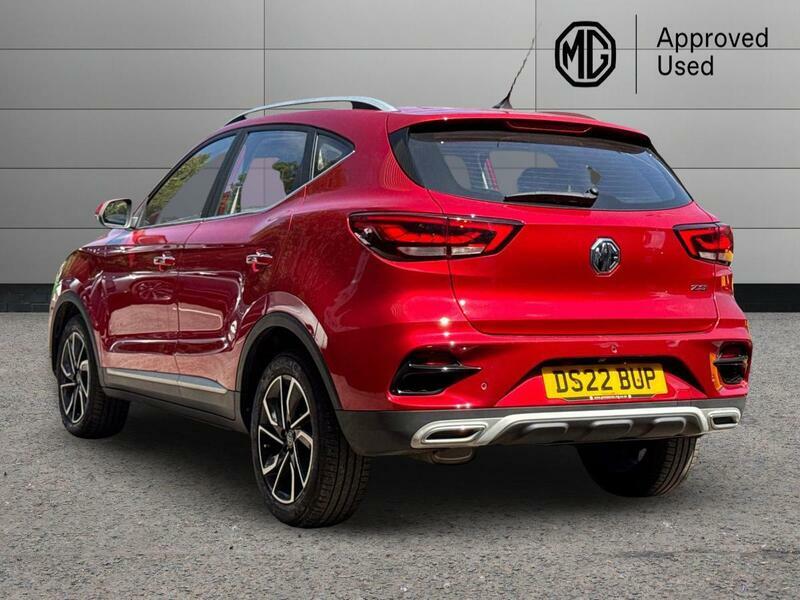 MG ZS 1.5 Vti-tech Exclusive Euro 6 Ss DS22BUP Red #5