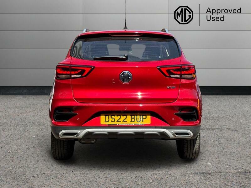 MG ZS 1.5 Vti-tech Exclusive Euro 6 Ss DS22BUP Red #4