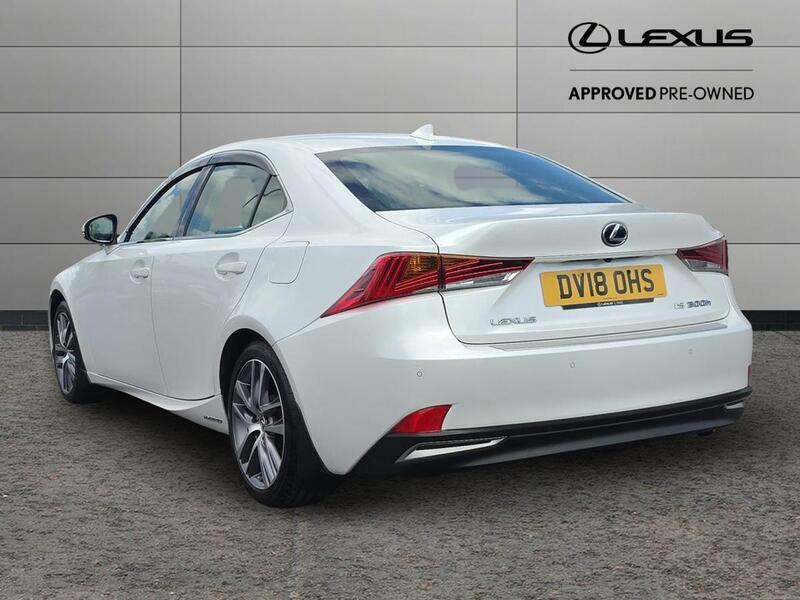 Lexus IS 2.5 300H Advance E-cvt Euro 6 Ss White #5