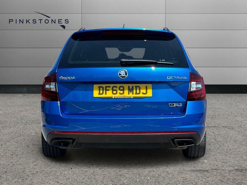 Skoda Octavia 2.0 Tsi Vrs Challenge Estate Dsg Euro 6 Blue #4