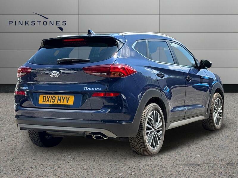 Hyundai Tucson 1.6 T-gdi Premium Euro 6 Ss DX19MYV Blue #3