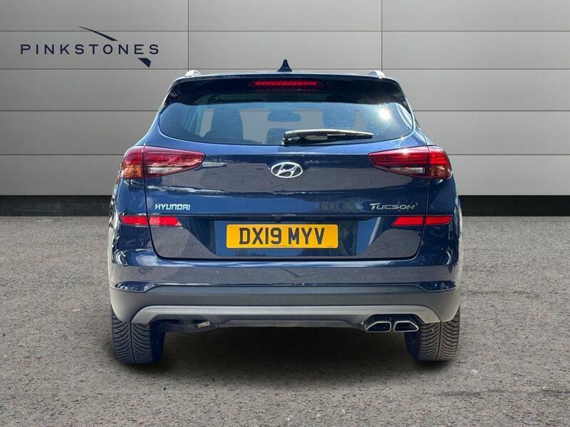 Hyundai Tucson 1.6 T-gdi Premium Euro 6 Ss DX19MYV Blue #4