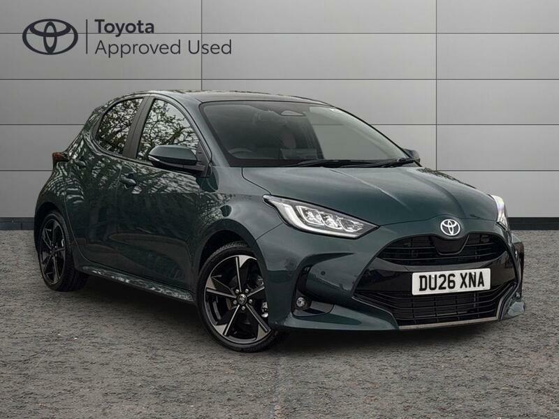 Toyota Yaris 1.5 Vvt-h Excel Hatchback Hybrid E-cvt Green