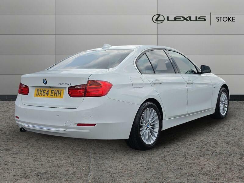 BMW 3 Series 320D Luxury DX64EHH White #4