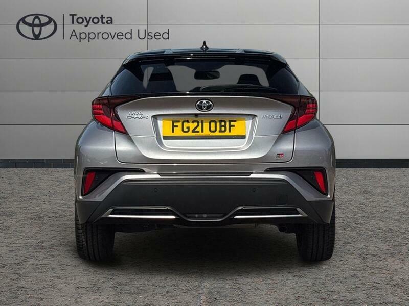 Toyota C-Hr 1.8 Vvt-h Gr Sport Suv Hybrid Cvt Euro Silver #4
