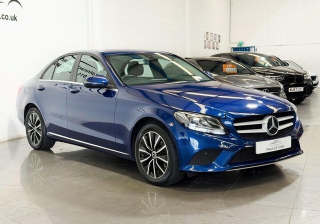 Mercedes-Benz C Class 2019 2.0 C220d Se G-tronic Euro 6 Ss Blue #4