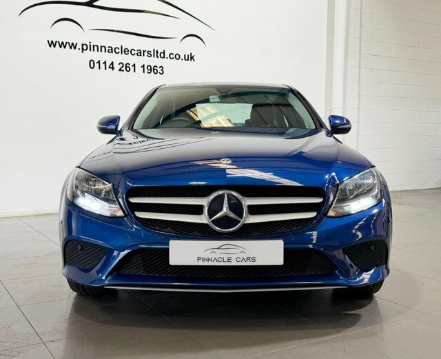 Mercedes-Benz C Class 2019 2.0 C220d Se G-tronic Euro 6 Ss Blue #2
