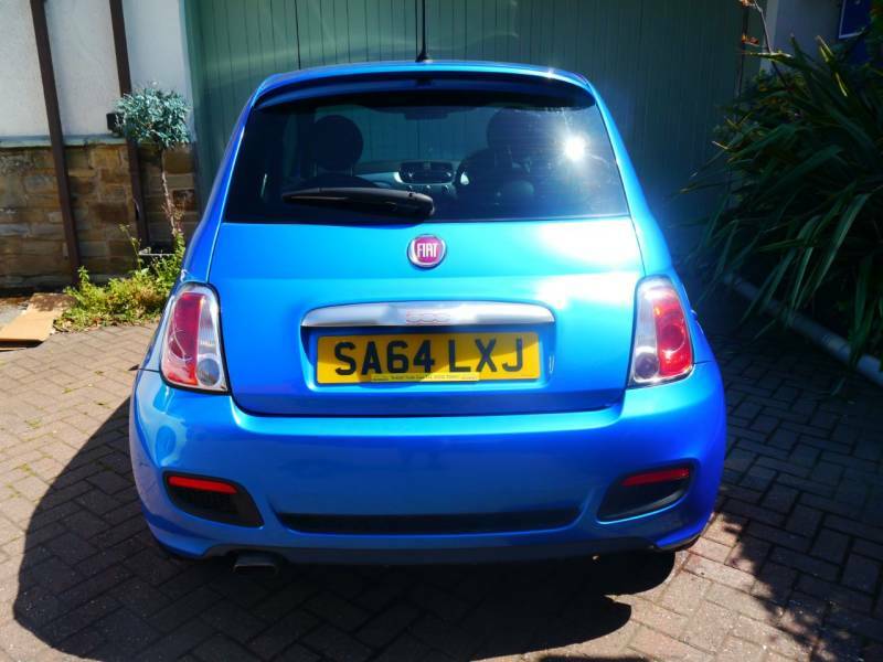 Fiat 500 1.2 S Low Mileage SA64LXJ Blue #5