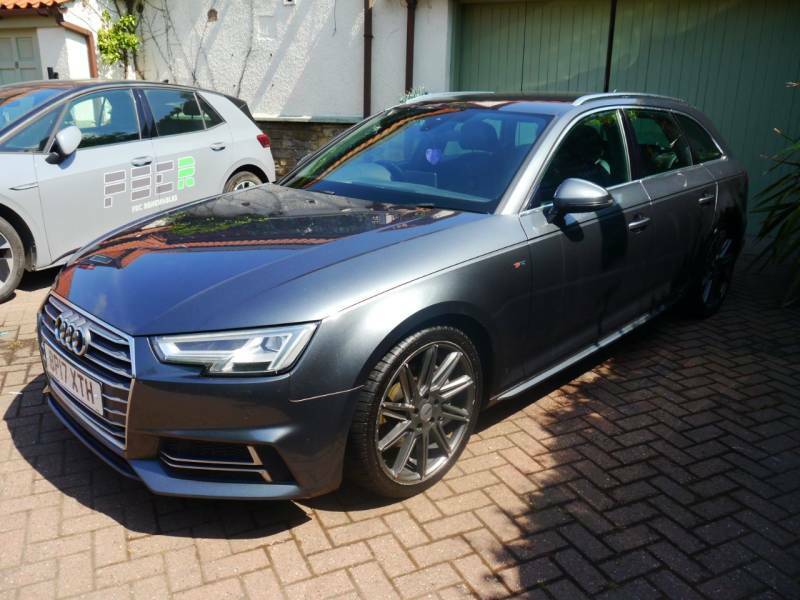 Audi A4 2.0 Tdi 190 Quattro S Line S Tronic Grey #3