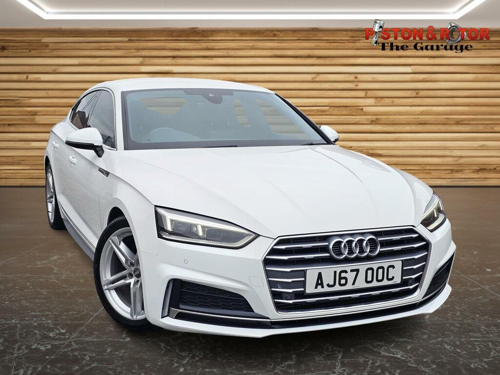 Audi A5 2.0 Tfsi S Line Sportback S Tronic Euro 6 Ss AJ67OOC White