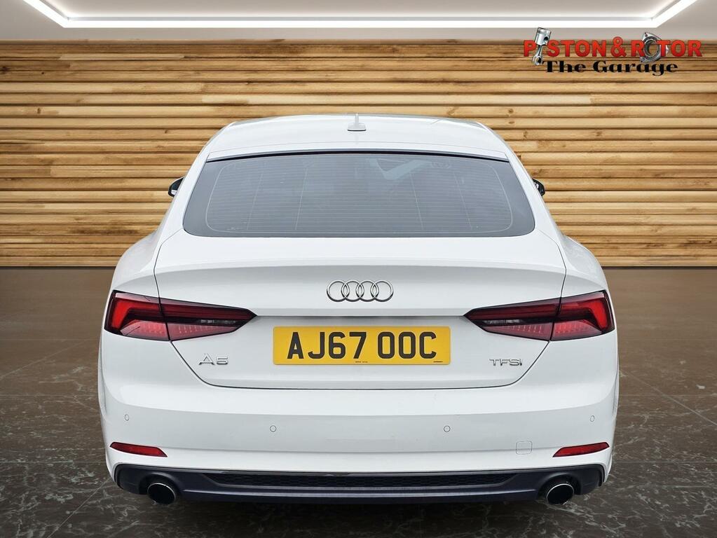 Audi A5 2.0 Tfsi S Line Sportback S Tronic Euro 6 Ss AJ67OOC White #6
